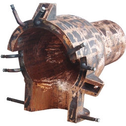 Ausmelt furnace bucket launder