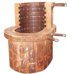 Side blow furnace barrel-shaped chute