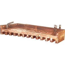 Toothed Copper Water Jacket