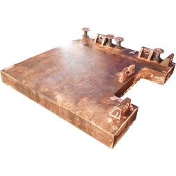 Copper Water Jacket of Fuming Furnace